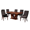 thumbnail image 1 of Comedor 6 Sillas Kessa Muebles Kenzie Nogal, 1 of 3
