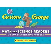 Curious George: Curious George Math and Science Readers: 10-Book Stem Reading Program (Other)