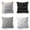 Black White, variant on Phantoscope Geometric 100% Cotton Series Decorative Throw Pillow Cover, 18" x 18", Purple, 4 Pack