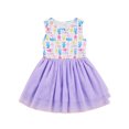 thumbnail image 1 of Aunavey Toddler Kids Girl Easter Bunny A-Line Dress Summer Casual Princess Dresses, 1 of 7