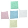 thumbnail image 3 of Miangastore 5pcs Soft Cotton Washcloths For Absorbent Face Towels Breathable Comfortable For Bath Multi Functional Care, 3 of 7