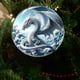 thumbnail image 5 of Printed Christmas Ornament Round Porcelain Christmas Ornaments Christmas Tree Decorations For Home Holidays, 5 of 6
