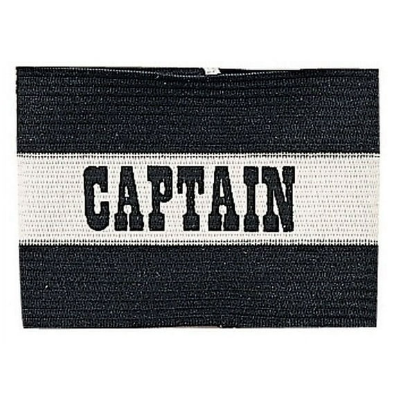 New Champion Adult Senior Soccer Captains Arm Band Fits Most Ages 13 & Up Black