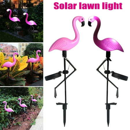 

1 Pcs Solar Power LED Light Lamp Flamingo Waterproof Decoration For Outdoor Lawn Garden