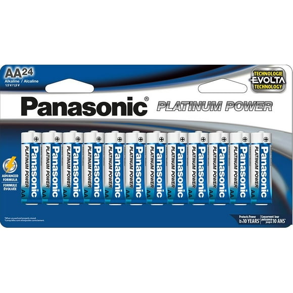 Panasonic Energy Corporation Lr6Xe/24B Platinum Power Aa - Pilas Alcalinas (24 Unidades)