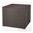 thumbnail image 4 of 72 Gallon Rattan Outdoor Storage Box, Patio Deck Box with Zippered Liner, Weather Resistant Storage Solution for Cushions & Outdoor Accessories, 4 of 9