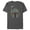 Charcoal Heather, variant on Men's Star Wars Boba Fett Silhouette Helmet Fill Graphic Tee Cardinal 2X Large