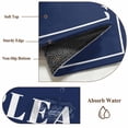 thumbnail image 6 of 5'x8' Area Rugs, Blue Letter Indoor Outdoor Area Rug for Living Room Bedroom, Modern Minimalist White Text Striped Washable Bathroom Rugs Kitchen Floor Carpet Mats Home Decor Aesthetic, 6 of 8