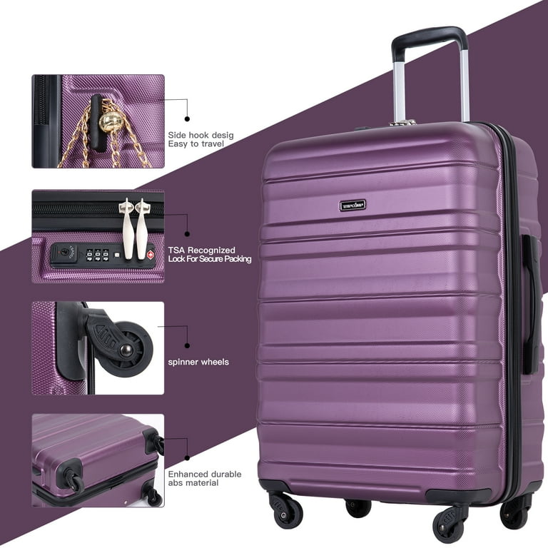Tripcomp Hardside Luggage Set, 3-Piece (21/25/29