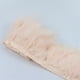 thumbnail image 3 of Cinta de adorno de flecos con borlas Sunnimix 2m Turkey Feather Fringe Rosa empolvado, 3 of 8