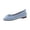 Blue, variant on Flats With Arch Support For Women Split Toe Shoes Wide Width Ballet Flats Comfort Casual Work Shoes For Office Yellow 36