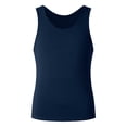 thumbnail image 3 of Hessimy Mens Tank Tops Summer Beach Vacation Sleeveless Shirts Casual Graphic Muscle Gym Workout Tank Top（Navy,XXL), 3 of 6