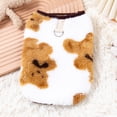 thumbnail image 4 of Puppy Pullover, Soft Sherpa Lined Hoodie with D-Ring for Leash Attachment, Perfect for Small Dogs Like Maltese on Autumn and Winter Outings. a L, 4 of 4