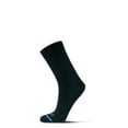thumbnail image 2 of FITS Unisex Business Crew Socks Black - F5001-000 BLACK, 2 of 3