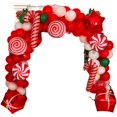 thumbnail image 1 of Juego de guirnaldas navideñas con forma de arco con forma de arco, 200 unidades, láminas de látex, 1 of 3