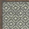 thumbnail image 6 of Mainstays Geometric Diamond Black Tonal Olefin Indoor Runner Rug, 1'8"x5', Skid-Resistant, 6 of 8