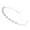 White, variant on SPRING PARK 1PC Fashion Faux Pearl Crystal Hair Hoop Womens Pearls Wave Headband