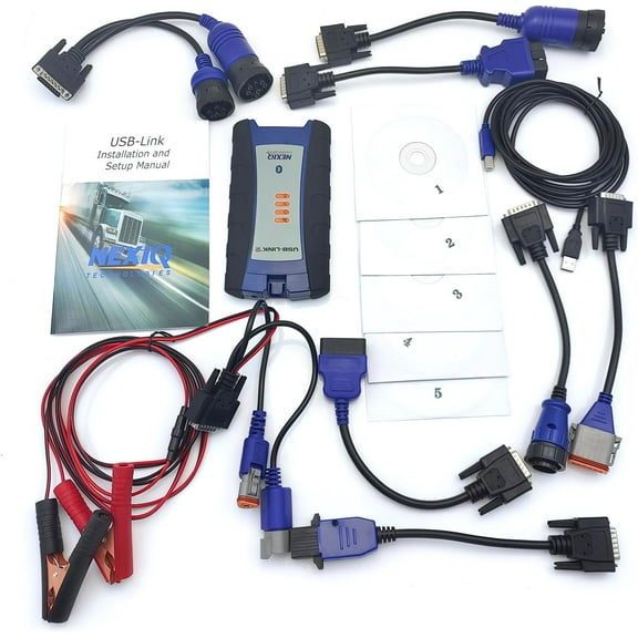 for NEXIQ-2 USB Link Truck 2nd Generation Bluetooth Truck Fault Detector Diagnostics for Nexiq2 Aftermarket