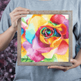 thumbnail image 6 of DIAMOND ART BY LEISURE ARTS Rainbow Roses, 12"x12", Intermediate Diamond Painting Kits for Adults, Diamond Art for Adults, Diamond Art Kit, Diamond Art Painting, 6 of 8
