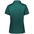 thumbnail image 3 of Holloway Sportswear M Womens Prism Bold Polo Dark Green/White 222776, 3 of 5