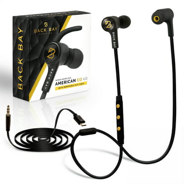 GLiving Sports Earbuds Wired with Microphone, Sweatproof Wrap 