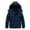 Navy, variant on KVE Boy's Hooded Winter Coat Warm Puffer Jacket Thicken Quilted Coat with Removable Hood Navy 14-16