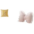 thumbnail image 1 of Elegante Funda De Almohada Con Lazo Para El Hogar, La Oficina, El Sofá, La Cama, Cómoda Y Decorativa Funda De Cojín Cuadrada Para Sala De Estar, Dormitorio, Coche, Sala De Estudio, Casa De, 1 of 8