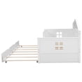 thumbnail image 4 of Mikeor Furniture Twin size Wooden Daybed with Trundle and sensor light,White C4BAAK, 4 of 9