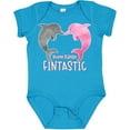 thumbnail image 3 of Inktastic You're Flippin' Fintastic Dolphins Boys or Girls Baby Bodysuit, 3 of 5