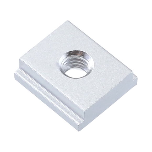 Speravity Ranura para riel en T Ranura para carpintería de aleación de aluminio Rieles de inglete a prueba de óxido Ranuras para accesorios de Herramientas eléctricas Plata M6