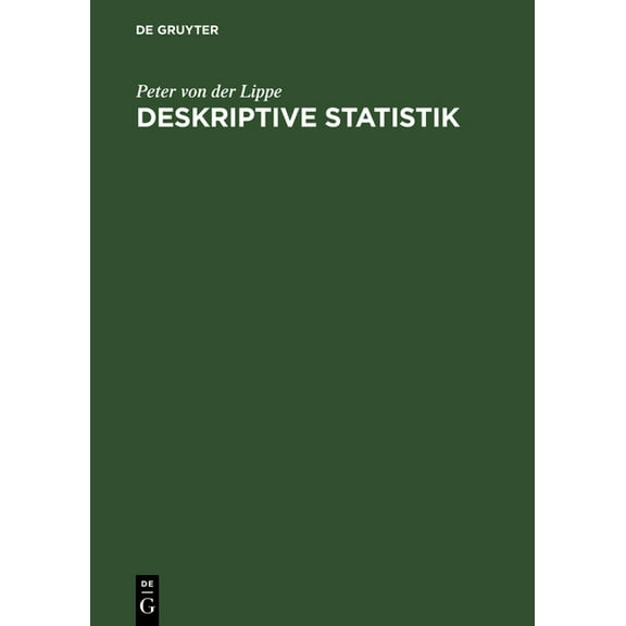 Deskriptive Statistik, (Hardcover)