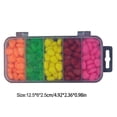 thumbnail image 4 of Toystoory Señuelos de maíz de pesca artificial de simulación con caja de almacenamiento cebos portátiles de PVC con olor a aparejos de mar de Pescar, 4 of 4
