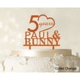 thumbnail image 1 of Happy Birthday Cake Topper Csutom Name Glitter Cake Topper Cake Decoration Color Option Available 6-7 Inches Wide, 1 of 1