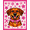 Brown, Pattern 1, variant on ODIKA 8'x10' Machine Washable Non-Slip Area Rug, Enchanted Dachshund and Gift Box with Festive Details High Traffic Rug, Red, 646237