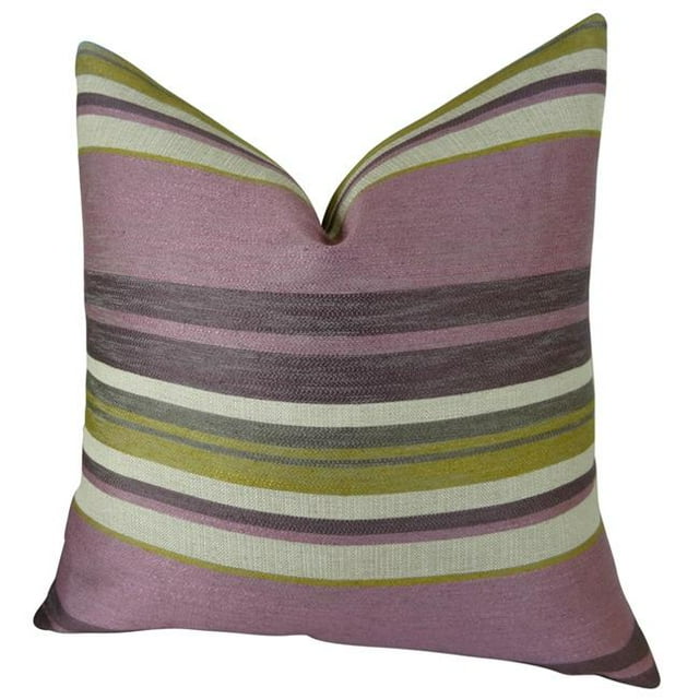 Plutus Berry Crush Handmade Throw Pillow, (12" x 20")