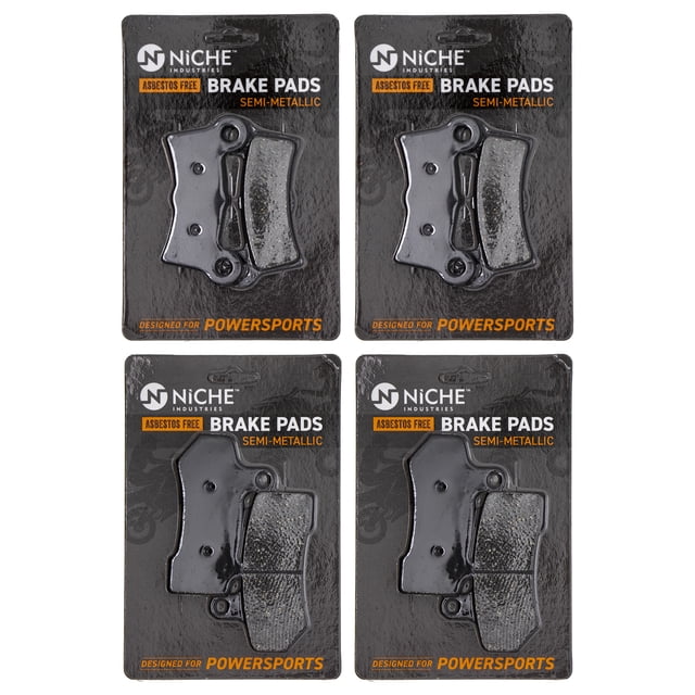 Niche Semi-Metallic Brake Pad Set for Harley-Davidson Street Glide Trike MK1002500