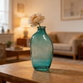 thumbnail image 5 of Naittoop Mini Glass Flower Vase,Cute Green Small Vases Handmade,for Floral Arrangements,Tiny Centerpiece for Home Office Wedding Party Events Table Decor (Not Include Flower) 6 in, 5 of 7