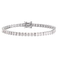 thumbnail image 3 of CZ Princess Cut Tennis Bracelet, 3 of 3