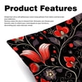 thumbnail image 2 of LOVE Elegant Velvet Throw Pillow Covers and Inserts - Set of 2, Available in 16x16, 18x18, 20x20 Inches for Home Decor, Unique Patterns for Sofa, 2 of 6