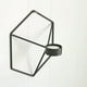 thumbnail image 3 of Candelabro geométrico 3D Candelabro de pared de metal Candelabro para decoración del hogar del banquete de boda, Negro Speravity JJ16164-01, 3 of 6
