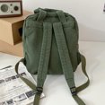 thumbnail image 3 of Mochila Casual de lona FLhrweasw Transpirable Vintage para Portátil verde, 3 of 8