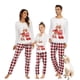 thumbnail image 1 of Conjunto de pijamas de Navidad para la familia, ropa de dormir suave con estampado de alces para madre, papá, niños y bebés, pijamas de Navidad para familia, 1 of 4