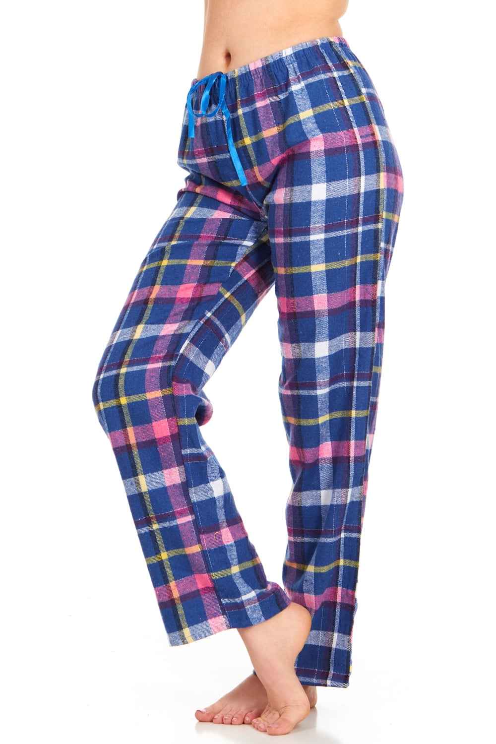 Womens Flannel Pajama Pants, Long Novelty Cotton Pj Bottoms - Walmart.com