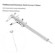 thumbnail image 5 of Calibre Vernier profesional de acero inoxidable 0-150mm herramienta de medición de calibre deslizante yeacher  Calibrador Vernier, 5 of 6