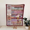 thumbnail image 4 of to My Bonus Mom Blanket 60"x50", Stepmom Blankets from Stepdaughter Stepson, Step Mom Throw Blanket for Bonus Mom on Birthday Christmas, Bonus Mom Gifts, Gifts for Bonus Mom from Son Daughter, 4 of 6
