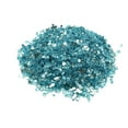 thumbnail image 3 of CAFORKPAqua Blue Fireplace Glass, 10 lbs - 1/2-Inch Reflective Fire Rocks for Gas Fire Pit & Table Decor, 3 of 11