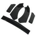 thumbnail image 4 of Front Bumper Lip Body Set, Canard Protector Anti Collision Nonfading 5pcs Wear Resistant  For Car, 4 of 8