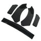 thumbnail image 1 of Kit de carrocería de parachoques delantero, 5 piezas de parachoques delantero, protector de parachoques delantero Canard, divisor de parachoques delantero, durabilidad mejorada, 1 of 9