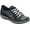 black, variant on Aetrex Women's Dana Lace Up Leather Oxford Shoes for Women Casual Wide Width
