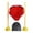 Red, variant on Yinanstore Sandsack Threshing Cornhole Game with 10 Sandbags, Indoor Outdoor Litter Game for Toddlers, Girls, Boys, Adults, Children Aged 3-8 Years Green